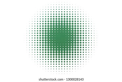 Light Green vector template with circles. Modern abstract illustration with colorful water drops. Design for posters, banners.