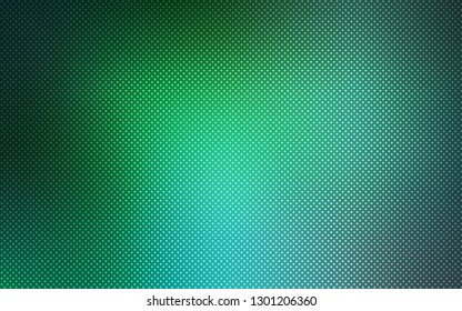 Light Green vector template with circles. Abstract illustration with colored bubbles in nature style. Pattern can be used for futuristic ad, booklets.