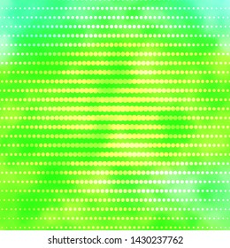 Light Green vector template with circles. Modern abstract illustration with colorful circle shapes. Pattern for booklets, leaflets.