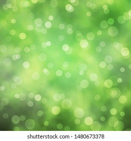 Light Green vector template with circles. Modern abstract illustration with colorful circle shapes. Design for posters, banners.