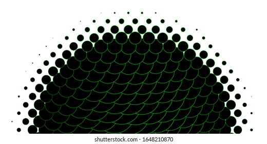 Light Green vector template with circles. Abstract illustration with colorful spots in nature style. Pattern for booklets, leaflets.