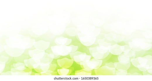 Light Green vector template with circles. Abstract colorful disks on simple gradient background. New template for a brand book.