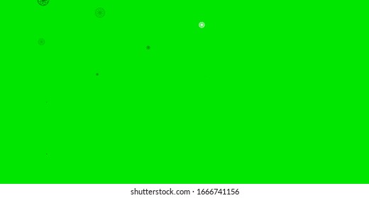 Light Green vector template with circles. Abstract colorful disks on simple gradient background. Pattern for websites.