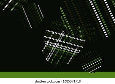 Light Green vector template with circles. Beautiful colored illustration with blurred circles in nature style. Pattern for beautiful websites.