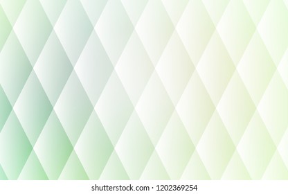 Light Green vector template with crystals, rectangles. Abstract gradient illustration with rectangles. Pattern for busines ad, booklets, leaflets