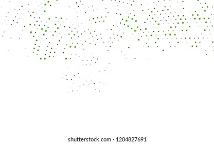 Light Green vector template with crystals, rectangles. Glitter abstract illustration with rectangular shapes. Pattern for commercials.