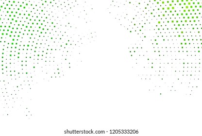 Light Green vector template with crystals, rectangles. Decorative design in abstract style with rectangles. Smart design for your business advert.