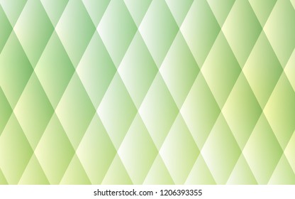 Light Green vector template with crystals, rectangles. Modern abstract illustration with colorful rectangles. Pattern can be used for websites.