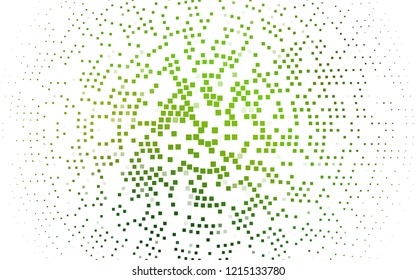 Light Green vector template with crystals, rectangles. Abstract gradient illustration with rectangles. Pattern for busines ad, booklets, leaflets