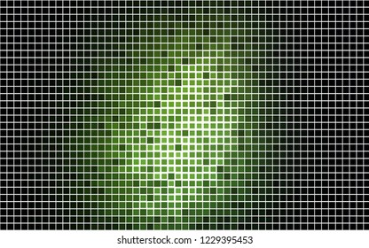 Light Green vector template with crystals, rectangles. Abstract gradient illustration with rectangles. Modern template for your landing page.