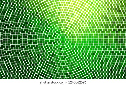 Light Green vector template with crystals, rectangles. Illustration with set of colorful rectangles. Modern template for your landing page.