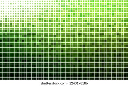 Light Green vector template with crystals, rectangles. Modern abstract illustration with colorful rectangles. Pattern for busines ad, booklets, leaflets