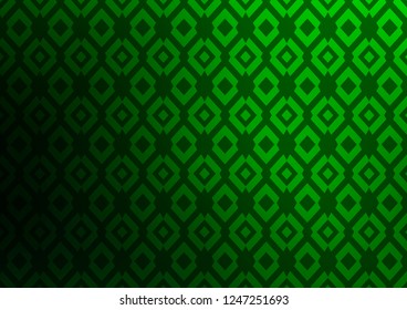 Light Green vector template with crystals, rectangles. Illustration with set of colorful rectangles. Smart design for your business advert.