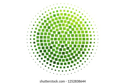 Light Green vector template with crystals, rectangles. Rectangles on abstract background with colorful gradient. Smart design for your business advert.