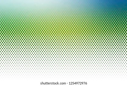 Light Green vector template with crystals, rectangles. Beautiful illustration with rectangles and squares. Best design for your ad, poster, banner.