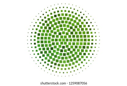 Light Green vector template with crystals, rectangles. Abstract gradient illustration with rectangles. Pattern for busines ad, booklets, leaflets