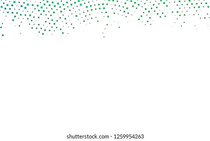 Light Green vector template with crystals, rectangles. Glitter abstract illustration with rectangular shapes. Pattern for commercials.