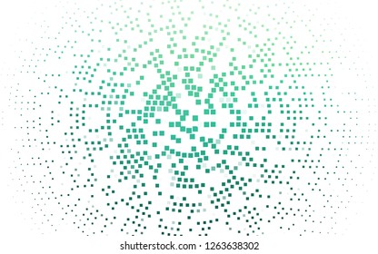 Light Green vector template with crystals, rectangles. Modern abstract illustration with colorful rectangles. Modern template for your landing page.