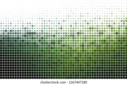 Light Green vector template with crystals, rectangles. Abstract gradient illustration with rectangles. Pattern for commercials.