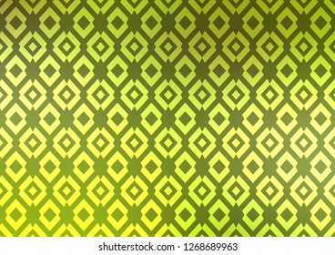 Light Green vector template with crystals, rectangles. Modern abstract illustration with colorful rectangles. Modern template for your landing page.