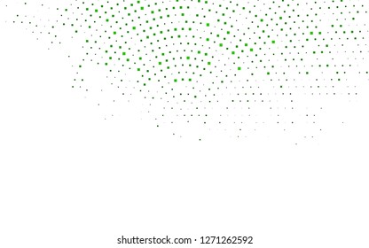 Light Green vector template with crystals, rectangles. Decorative design in abstract style with rectangles. The template can be used as a background.