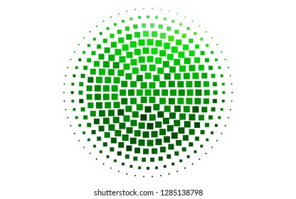 Light Green vector template with crystals, rectangles. Illustration with set of colorful rectangles. Best design for your ad, poster, banner.