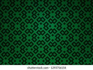 Light Green vector template with crystals, rectangles. Glitter abstract illustration with rectangular shapes. Modern template for your landing page.