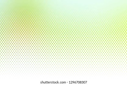 Light Green vector template with crystals, rectangles. Decorative design in abstract style with rectangles. The template can be used as a background.