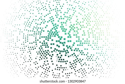 Light Green vector template with crystals, rectangles. Modern abstract illustration with colorful rectangles. Pattern for commercials.