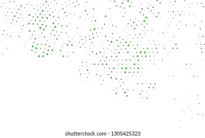 Light Green vector template with crystals, rectangles. Illustration with set of colorful rectangles. Best design for your ad, poster, banner.