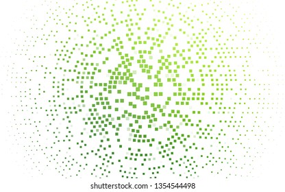 Light Green vector template with crystals, rectangles. Modern abstract illustration with colorful rectangles. Pattern for commercials.