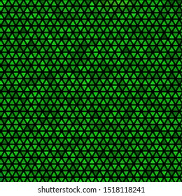 Light Green vector template with crystals, triangles. Abstract gradient illustration with triangles. Template for wallpapers.