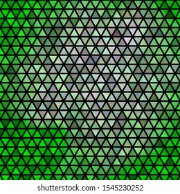 Light Green vector template with crystals, triangles. Glitter abstract illustration with triangular shapes. Pattern for websites.