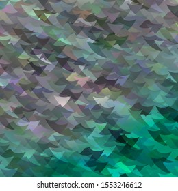 Light Green vector template with crystals, squares. Illustration with colorful triangles, rectangles. Pattern for commercials.