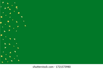Light GREEN vector template with crystals, triangles. Triangles on abstract background with colorful gradient. Best design for your ad, poster, banner.
