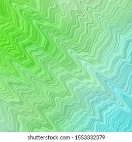 Light Green vector template with curved lines. Gradient illustration in simple style with bows. Best design for your ad, poster, banner.