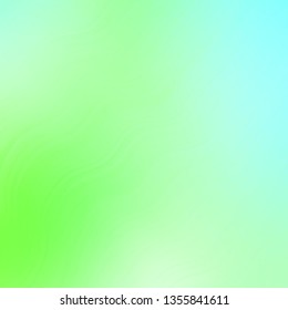 Light Green vector template with curves. Illustration in halftone style with gradient curves. Pattern for commercials, ads.