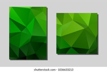 Light Green vector template for landing pages. Blurred decorative design in abstract style with textbox. Completely new template for your brand book.