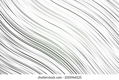 Light Green vector template with lava shapes. A sample with blurred bubble shapes. A completely new marble design for your business.