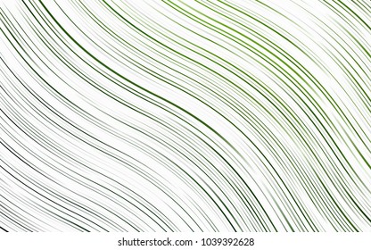 Light Green vector template with lava shapes. Glitter abstract illustration with wry lines. A new texture for your  ad, booklets, leaflets.