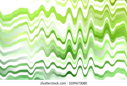 Light Green vector template with lava shapes. Geometric illustration in marble style with gradient.  Marble design for your web site.