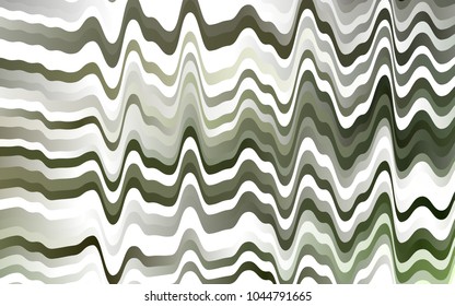 Light Green vector template with lava shapes. Geometric illustration in marble style with gradient.  Textured wave pattern for backgrounds.