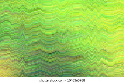 Light Green vector template with lava shapes. Creative illustration in halftone marble style with gradient. The elegant pattern for brand book.