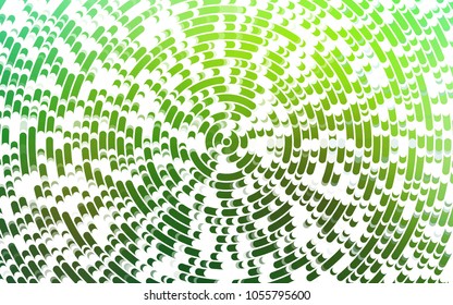 Light Green vector template with lava shapes. Colorful abstract illustration with gradient lines. Marble style for your business design.