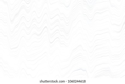 Light Green vector template with lava shapes. A vague circumflex abstract illustration with gradient. A completely new template for your business design.