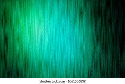 Light Green vector template with lava shapes. Glitter abstract illustration with wry lines. Brand-new design for your ads, poster, banner.