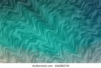 Light Green vector template with lava shapes. Colorful illustration in abstract marble style with gradient. Marble design for your web site.