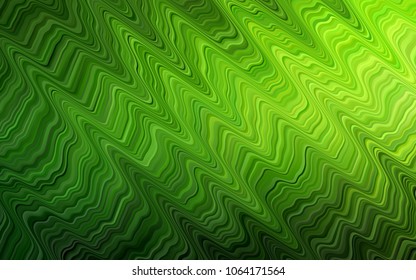 Light Green vector template with lava shapes. Creative illustration in halftone marble style with gradient. Marble design for your web site.