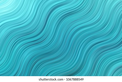 Light Green vector template with lava shapes. A completely new color illustration in marble style. A completely new template for your business design.
