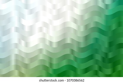 Light Green vector template with lava shapes. Brand-new colored illustration in marble style with gradient. The best blurred design for your business.
